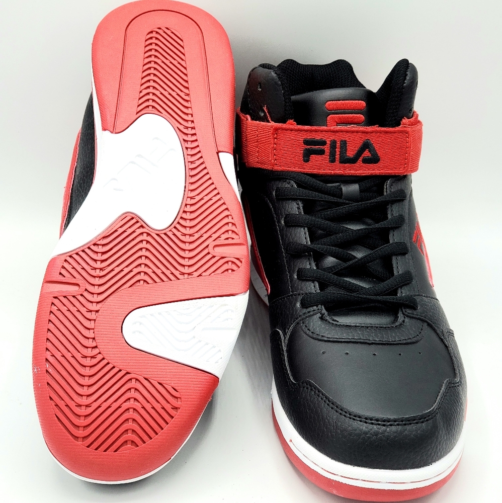 Fila Multiverse Black Red Sneaker Men Shoes Sz 10 Gem